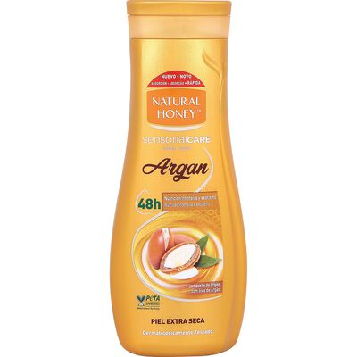 Loción corporal Natural Honey 330 ml Argán