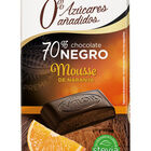 Chocolate negro 70% de cacao naranja s/gluten Valor 150g