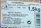 Mandarina clementina malla 1.5kg