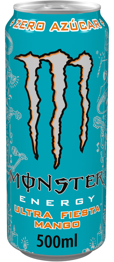 Bebida energética Monster 50cl ultra fiesta taurina ginseng