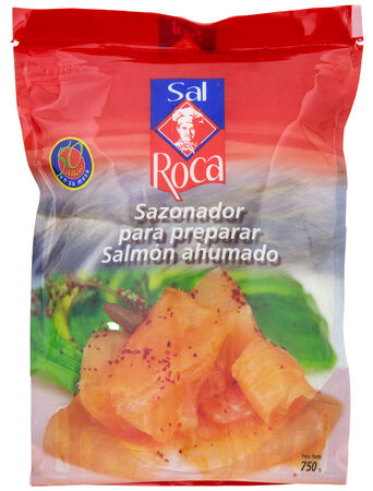 Sazonador para preparar salmón ahumado Roca 750g