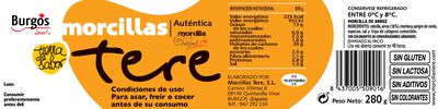 Morcilla de burgos Tere 280g