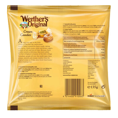 Caramelos Toffee Original Classic Werther´s 135g