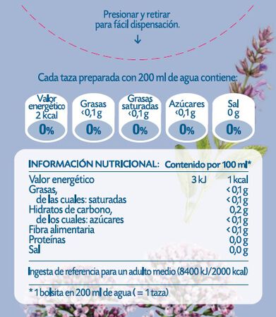 Infusi&oacute;n valeriana plus con lim&oacute;n Pompadour 20u