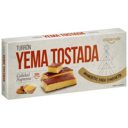 Turrón Alipende 250g yema tostada