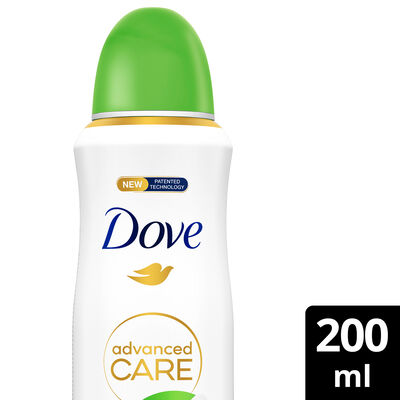 Desodorante en spray Advanced Care Dove 200ml pepino