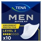 Compresas incontinencia men Tena 10 unidades medium