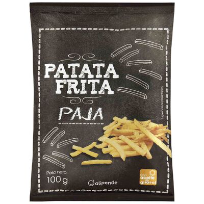 Patatas fritas Alipende 100g paja
