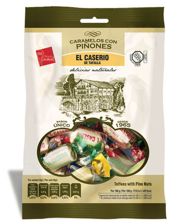 Caramelos El Caser&iacute;o 145g con pi&ntilde;ones