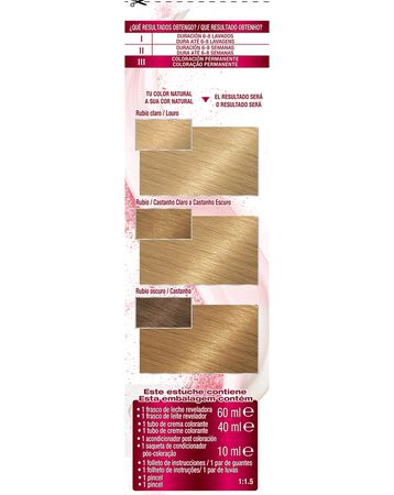 Tinte de cabello Garnier Color Sensation nº 8.0 rubio claro