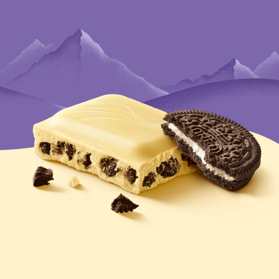 Chocolate blanco Milka 100g con oreo