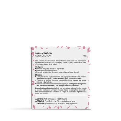 Crema d&iacute;a con pro retinol y glicop&eacute;ptidos de soja para piel normal o seca Bella Aurora 50ml