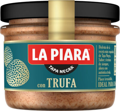Paté Tapa Negra La Piara 110 gr con trufa