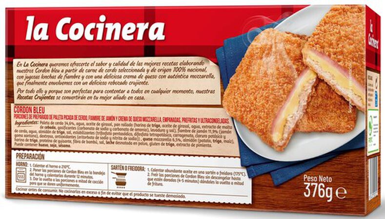 Cordon Bleu La Cocinera 376g