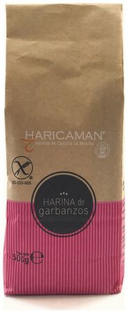 Harina de garbanzos sin gluten Haricaman 500g