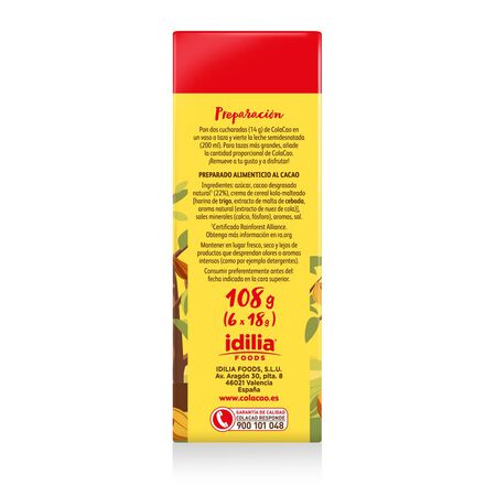 Cacao Colacao 6 sobres