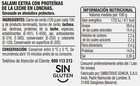 Salami en lonchas calidad extra Alipende pack 4 de 50g