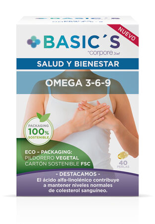 Omega 3-6-9 Corpore Diet 40 cápsulas