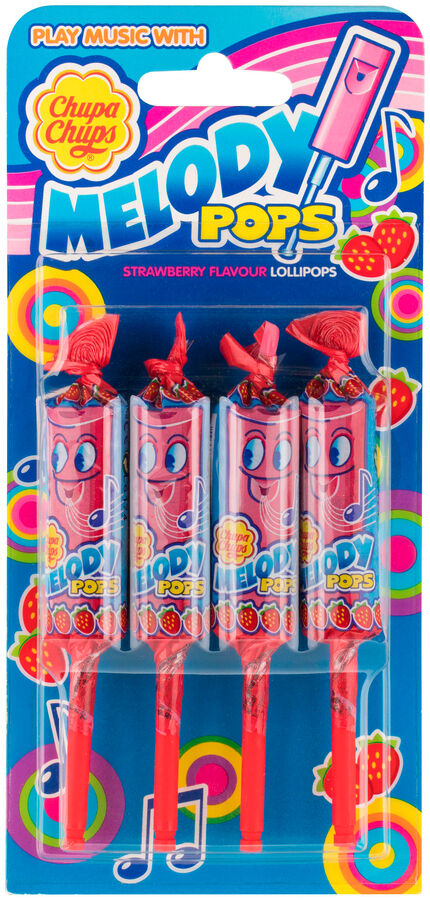 Caramelo melody pops Chupa Chups 4unid