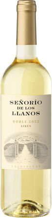 Vino blanco DO Valdepeñas Señorío de los Llanos roble