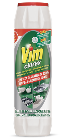 Limpiador polvo Vim 750 gr Clorex