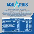 Bebida isot&oacute;nica zero az&uacute;car Aquarius 1,5l lim&oacute;n Botella