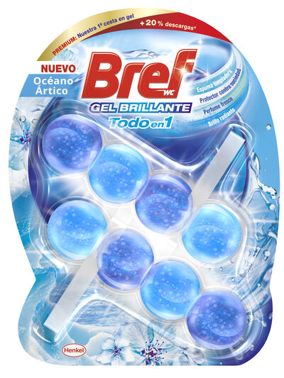 Limpiador Bref WC colgador 2 unidades &Aacute;rtico