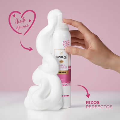 Espuma fijadora Pantene 300 ml Rizos Definidos