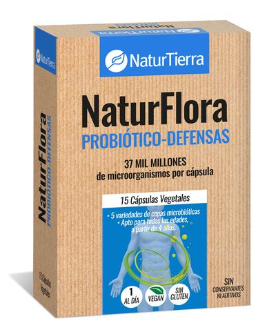 Probiótico Naturflora 15 cápsulas