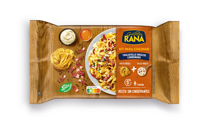 Tagliatelle carbonara refrigerado Rana 407g