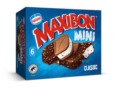 Helado maxibon Nestle mini nata 6 uds