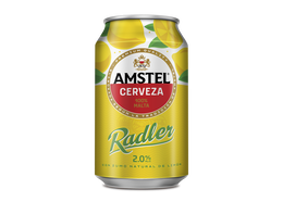 Cerveza con limón Amstel Radler lata 33cl