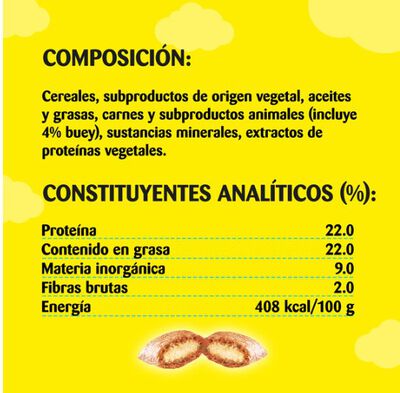 Catisfactions Premios para Gatos Sabor Buey 60g
