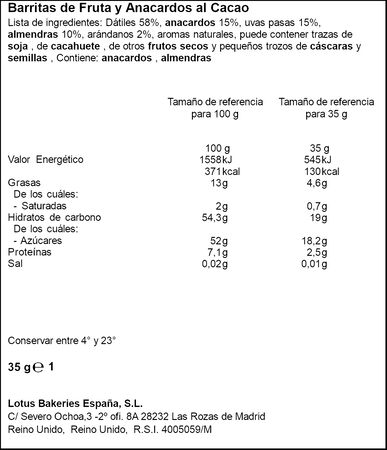 Barrita con sabor a blueberry muffin Nakd 35g