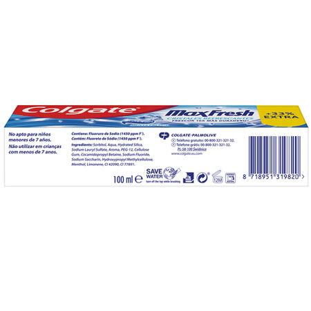 Pasta de Dientes Colgate Protección Contra la Caries 100ml