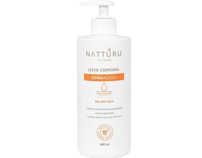 Leche corporal natturu dermaurea para piel seca de 400ml