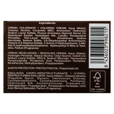 Tinte de cabello Alcántara Brilliant Color nº r1 rojo intenso