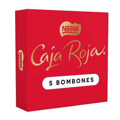 Bombones Caja Roja con 5 variedades Nestlé 43g