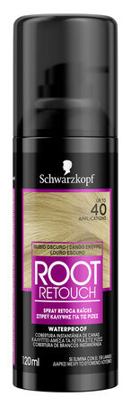 Spray retoca raíces Schwarzkopf 120ml rubio waterproof