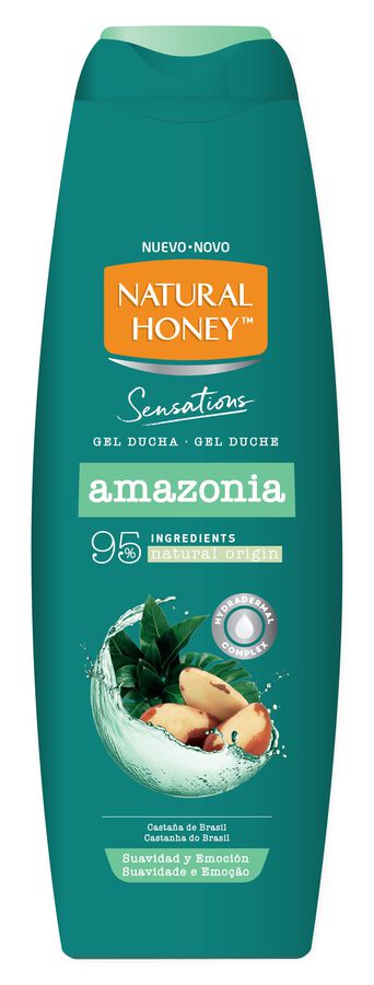 Gel de ducha Natural Honey 650 ml Amazonian