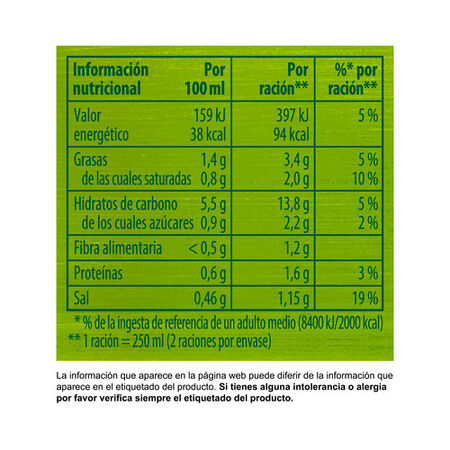 Crema vichyssoise Knorr 500ml con puerro y patata