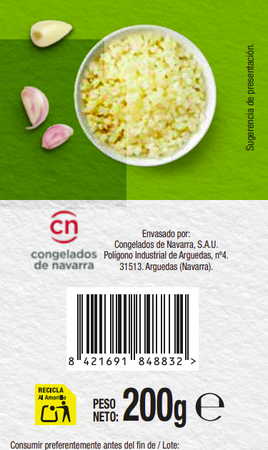 Ajo Alipende 200g troceado