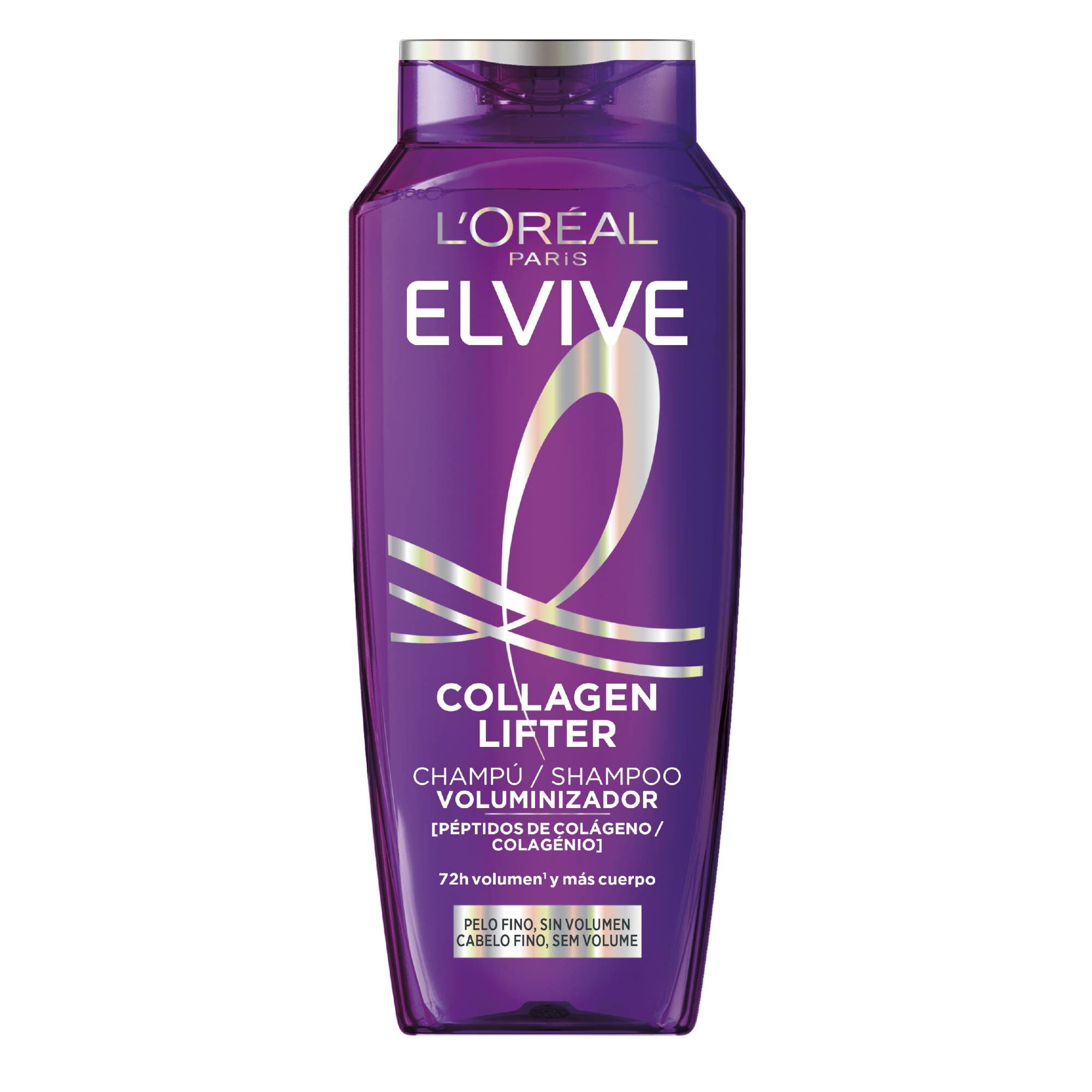 Champú volumizador Elvive 400ml collagen lifter