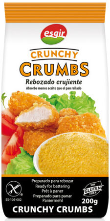 Preparado rebozar sin gluten Crunchy Crumbs Esgir 200g