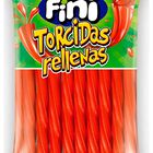 Regaliz Fini 125g torcidas rellenas con zumo de fruta