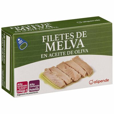 Filetes de melva en aceite de oliva Alipende 80g