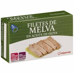 Filetes de melva en aceite de oliva Alipende 80g