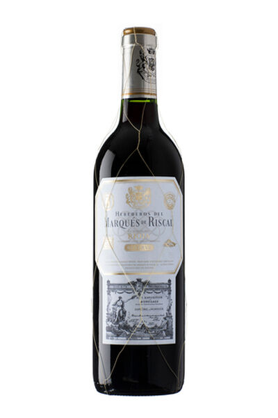 Vino tinto DO Rioja Marqués de Riscal reserva