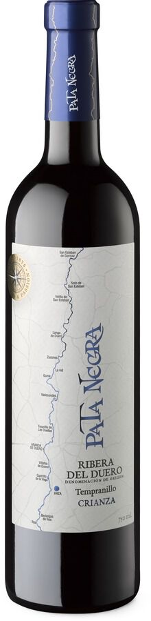 Vino tinto DO Ribera del Duero crianza Pata Negra 75cl