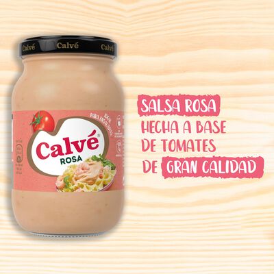 Salsa Calvé 225ml rosa